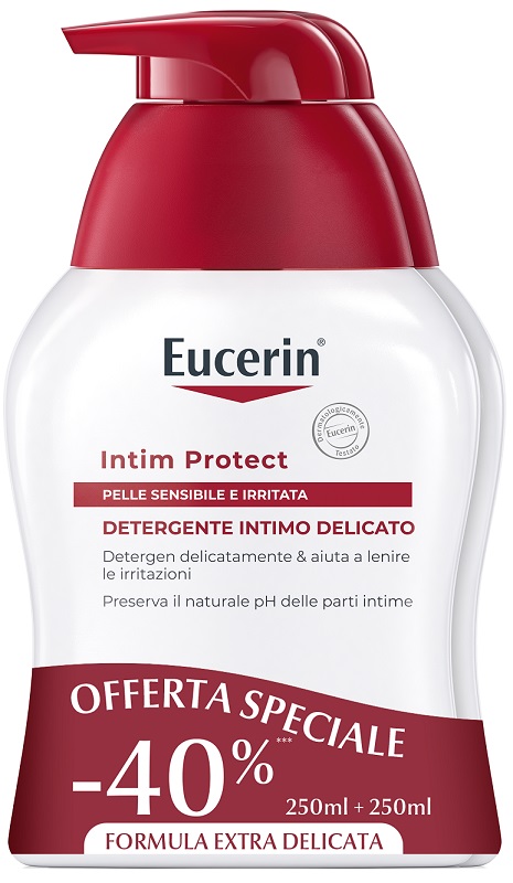EUCERIN BIPACCO PH5 DETERGENTE INTIMO 250 ML + 250 ML - Gruppofarmastore.it