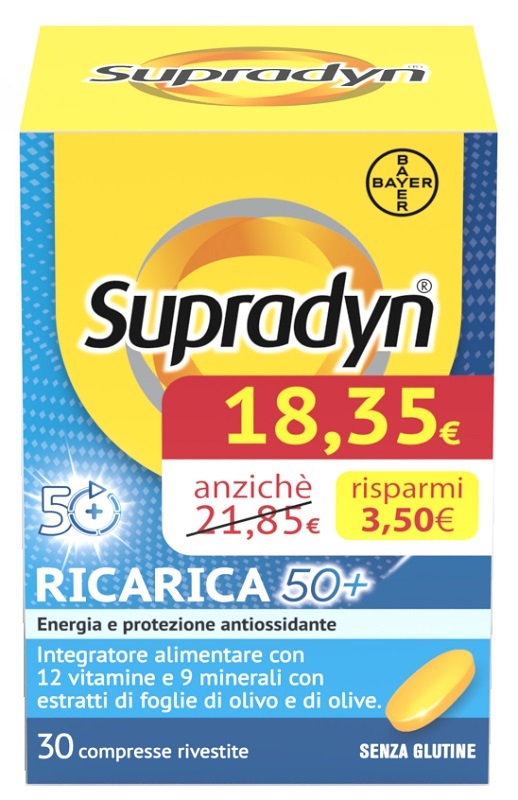 SUPRADYN RICARICA 50+ 30 COMPRESSE RIVESTITE PROMO - Gruppofarmastore.it