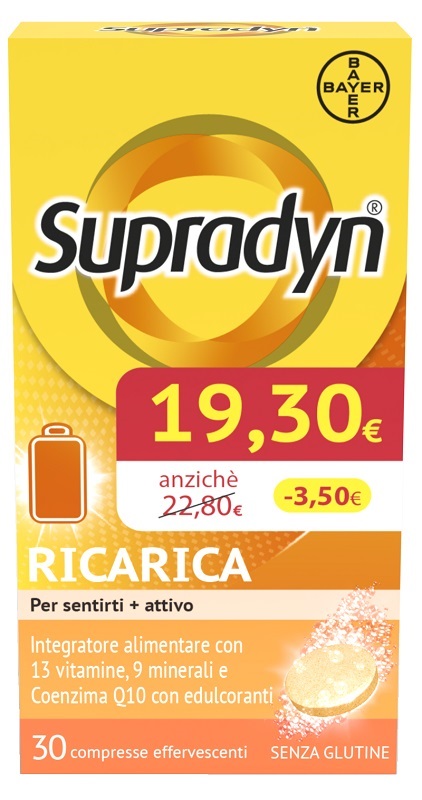 SUPRADYN RICARICA 30 COMPRESSE EFFERVESCENTI PROMO - Gruppofarmastore.it