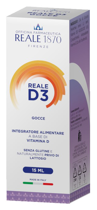 REALE D3 GOCCE 15 ML - Gruppofarmastore.it