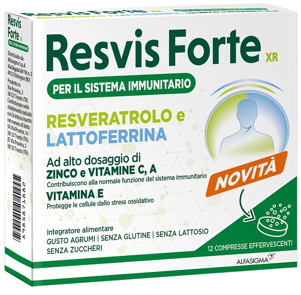 RESVIS FORTE XR 12 COMPRESSE EFFERVESCENTI - Gruppofarmastore.it