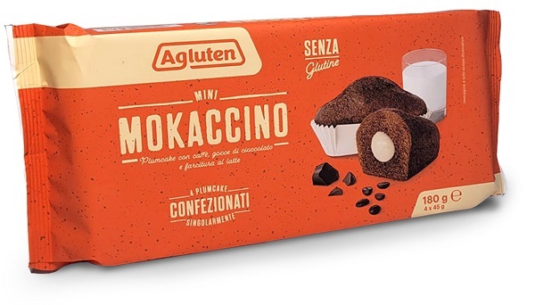 AGLUTEN MINI MOKACCINO 4 X 45 G - Gruppofarmastore.it