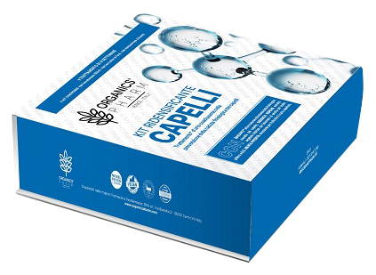 ORGANICS PHARM KIT RIDENSIFICANTE CAPELLI 1 LOZIONE ANTICADUTA 4 FIALE DA 0,6 ML + 1 SHAMPOO RIVITALIZZANTE 150 ML + 1 ANTI HAIRLOSS PATCH 14 BUSTINE - Gruppofarmastore.it