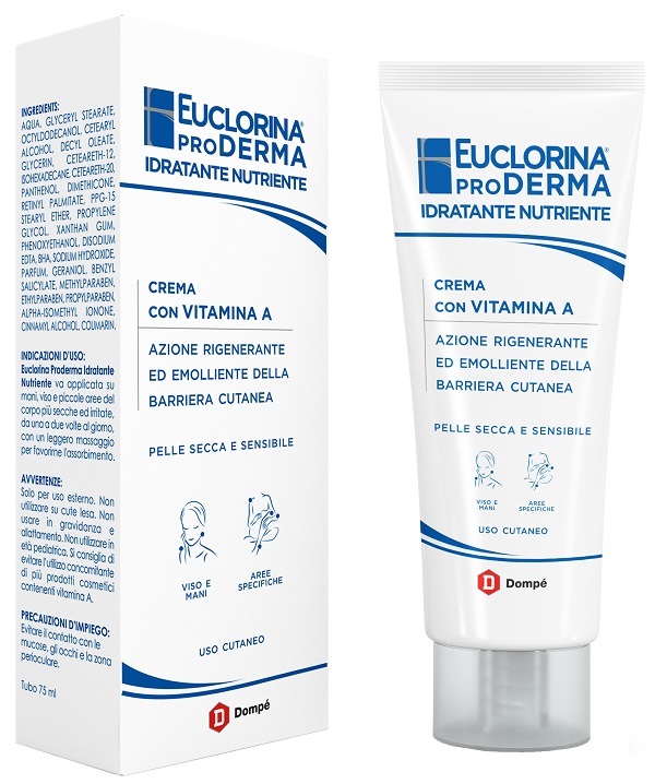 EUCLORINA PRODERMA IDRATANTE NUTRIENTE 75 ML - Gruppofarmastore.it