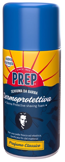 PREP SCHIUMA BARBA DERMOPROTETTIVA PROFUMO CLASSICO 300 ML - Gruppofarmastore.it