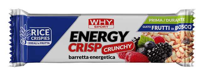 WHYSPORT ENERGY CRISP BARRETTA FRUTTI DI BOSCO 30 G - Gruppofarmastore.it