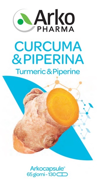 ARKOCPS CURCUMA + PIPERINA 130 CAPSULE - Gruppofarmastore.it