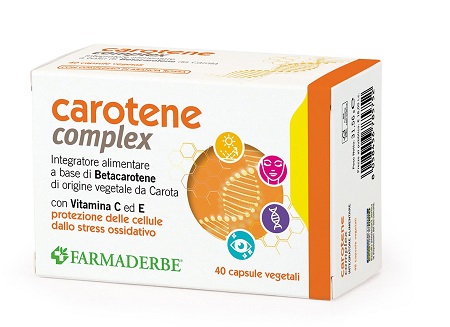 CAROTENE COMPLEX 40 CAPSULE - Gruppofarmastore.it