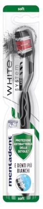 MENTADENT SPAZZOLINO WHITE SYSTEM CARBONE - Gruppofarmastore.it
