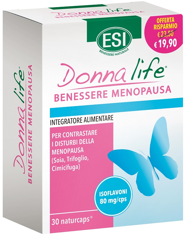 ESI DONNA LIFE MENOPAUSA OFFERTA 30 NATURCAPS - Gruppofarmastore.it