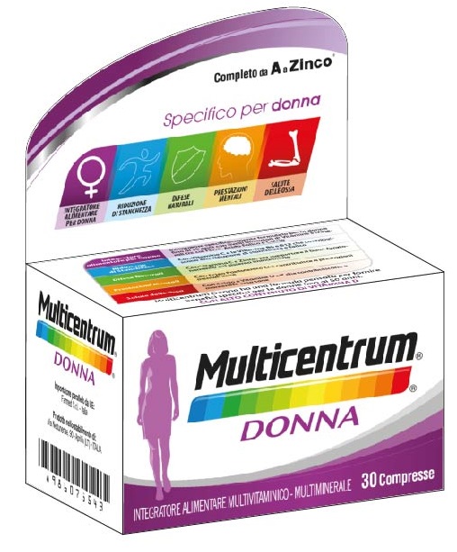 MULTICENTRUM DONNA 30 COMPRESSE - Gruppofarmastore.it