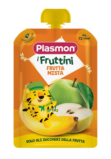 PLASMON I FRUTTINI FRUTTA MISTA 130 G - Gruppofarmastore.it
