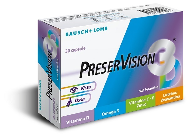 PRESERVISION 3D 30 CAPSULE MOLLI - Gruppofarmastore.it