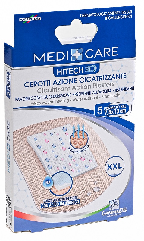 CEROTTO MEDICARE CICATRIZZANTI 10X7,5 5 PEZZI - Gruppofarmastore.it