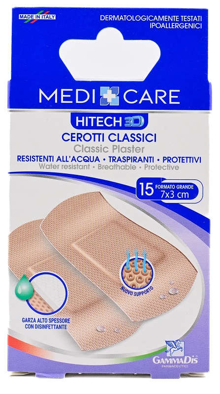 CEROTTO MEDICARE CLASSICI 3D GRANDI 15 PEZZI - Gruppofarmastore.it