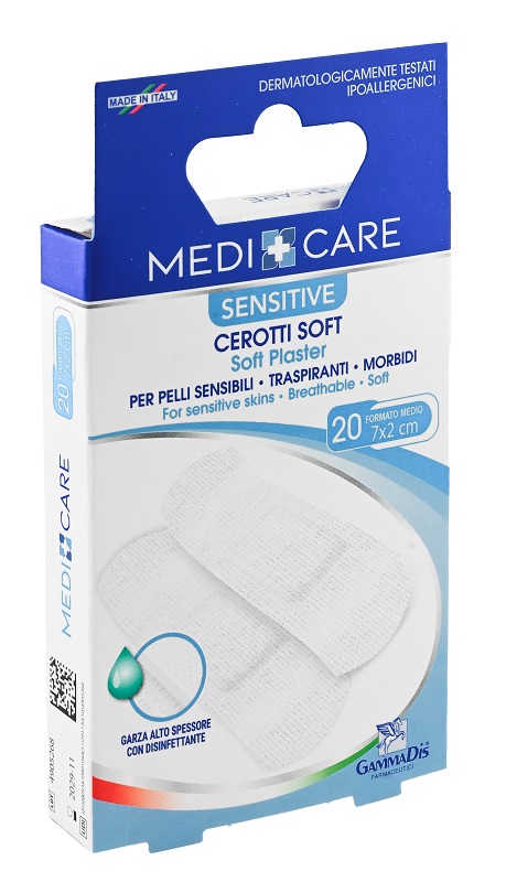 CEROTTO MEDICARE DELICATI MEDI 20 PEZZI - Gruppofarmastore.it