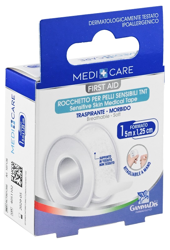 CEROTTO IN ROCCHETTO MEDICARE  TNT BIANCO 500X1,25 CM - Gruppofarmastore.it
