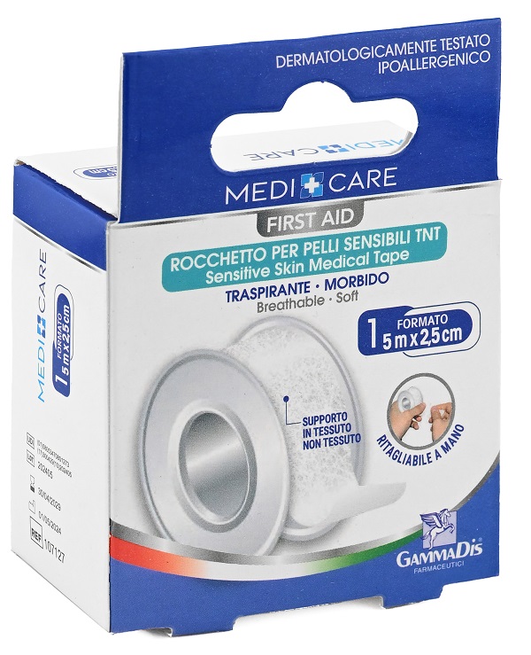 CEROTTO IN ROCCHETTO MEDICARE  TNT BIANCO 500X2,5 CM - Gruppofarmastore.it