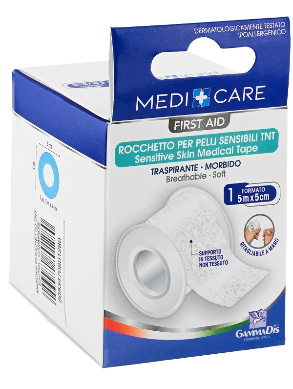CEROTTO IN ROCCHETTO MEDICARE  TNT BIANCO 500X5 CM - Gruppofarmastore.it