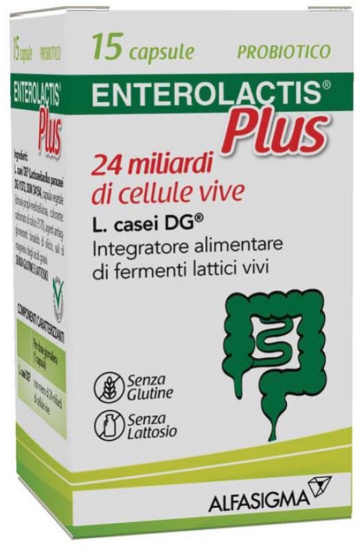 ENTEROLACTIS PLUS 15 CAPSULE - Gruppofarmastore.it