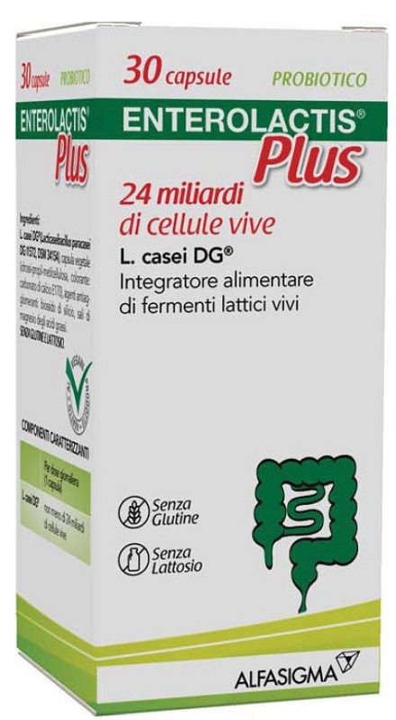 ENTEROLACTIS PLUS 30 CAPSULE - Gruppofarmastore.it