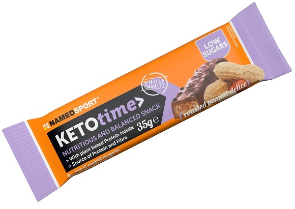 KETOTIME BAR ROASTED PEANUT 35 G - Gruppofarmastore.it