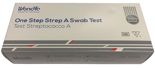 TEST AUTODIAGNOSTICO ONE STEP STREP A RILEVAZIONE QUALITATIVA ANTIGENI STREPTOCOCCO A IN TAMPONE FARINGEO 1 PEZZO - Gruppofarmastore.it
