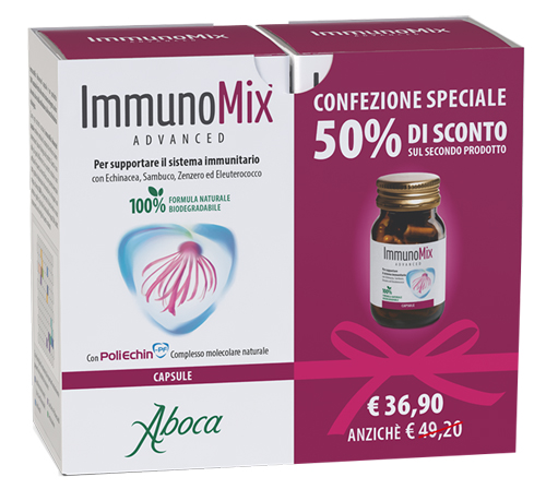 IMMUNOMIX ADVANCED 50 CAPSULE RM CONFEZIONE SPECIALE 2 PEZZI - Gruppofarmastore.it