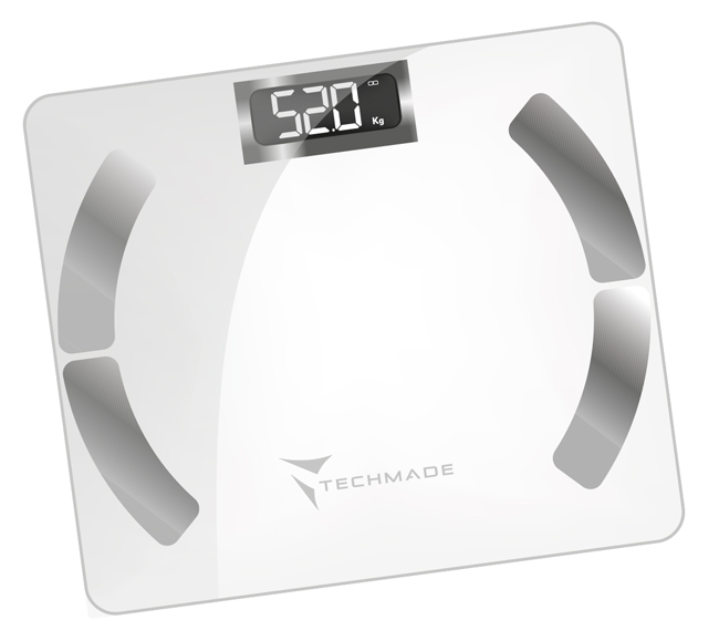 TECHMADE BILANCIA SMART WHITE - Gruppofarmastore.it