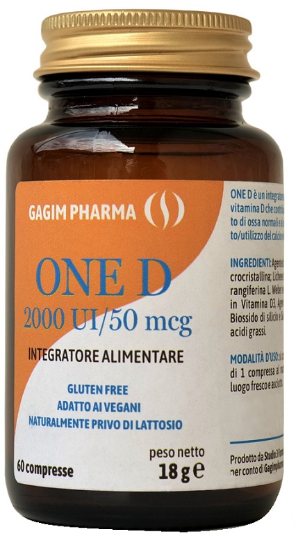 ONE D 60 COMPRESSE SENZA GLUTINE NATURALMENTE PRIVO DI LATTOSIO - Gruppofarmastore.it