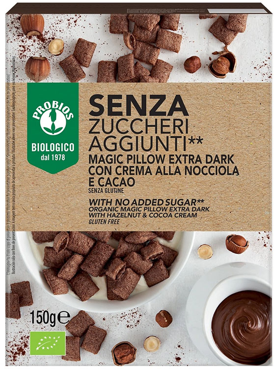 PROBIOS MAGIC PILLOW EXTRA DARK SENZA ZUCCHERI AGGIUNTI 150 G - Gruppofarmastore.it