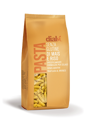 DIALSI' PASTA SENZA GLUTINE DI MAIS E RISO FUSILLI 33 800 G - Gruppofarmastore.it
