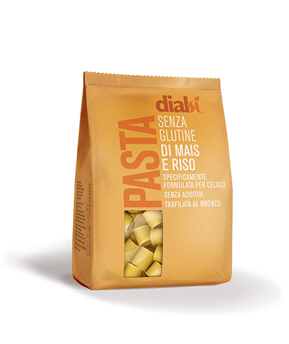 DIALSI' PASTA SENZA GLUTINE DI MAIS E RISO MEZZE MANICHE 63 800 G - Gruppofarmastore.it
