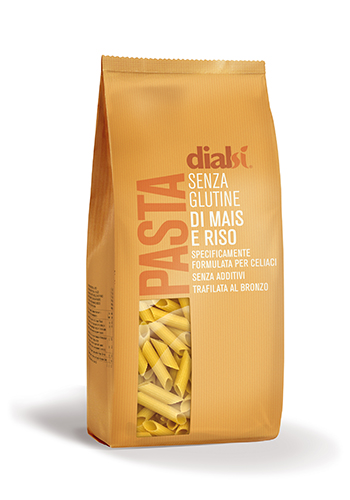 DIALSI' PASTA SENZA GLUTINE DI RISO E MAIS PENNE 34 800 G - Gruppofarmastore.it