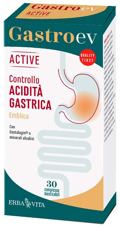 GASTRO EV ACTIVE 30 COMPRESSE - Gruppofarmastore.it