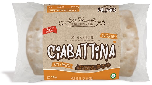 CIABATTINA PANE SENZA GLUTINE 100 G - Gruppofarmastore.it