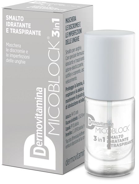 DERMOVITAMINA MICOBLOCK SMALTO BASE&TOP COAT 19 TRASPARENTE 5 ML - Gruppofarmastore.it