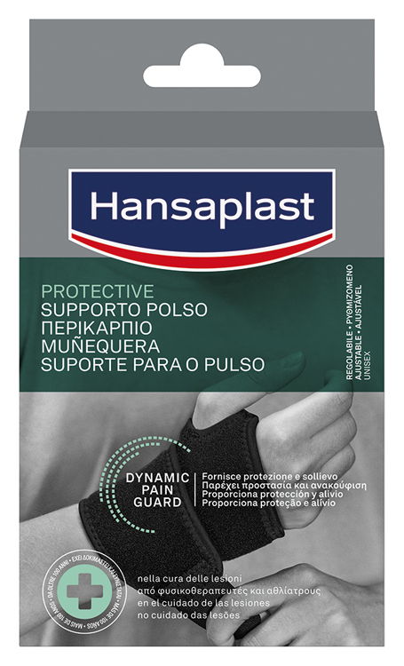 SUPPORTO POLSO TENNISTA HANSAPLAST PROTECTIVE - Gruppofarmastore.it