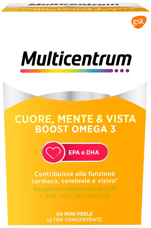 MULTICENTRUM BOOST OMEGA 120 CAPSULE - Gruppofarmastore.it