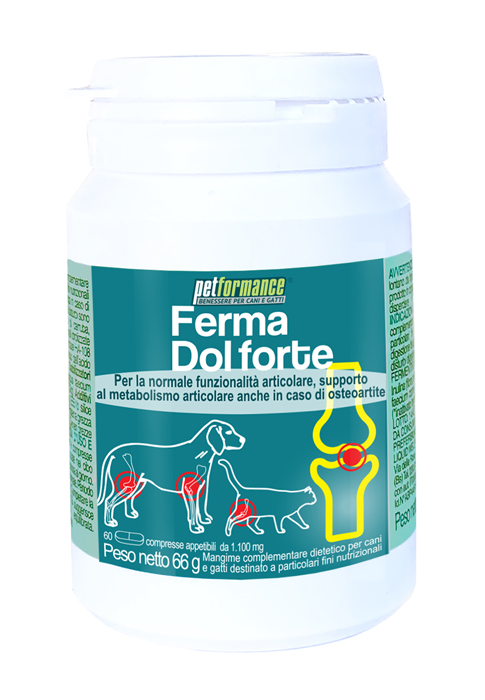 PETFORMANCE FERMA DOL FORTE 60 COMPRESSE - Gruppofarmastore.it