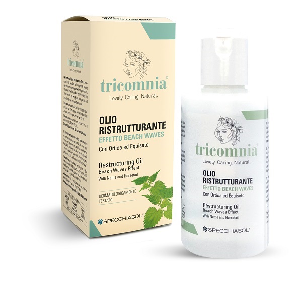 TRICOMNIA OLIO RISTRUTTURANTE EFFETTO BEACH WAVES 50 ML - Gruppofarmastore.it