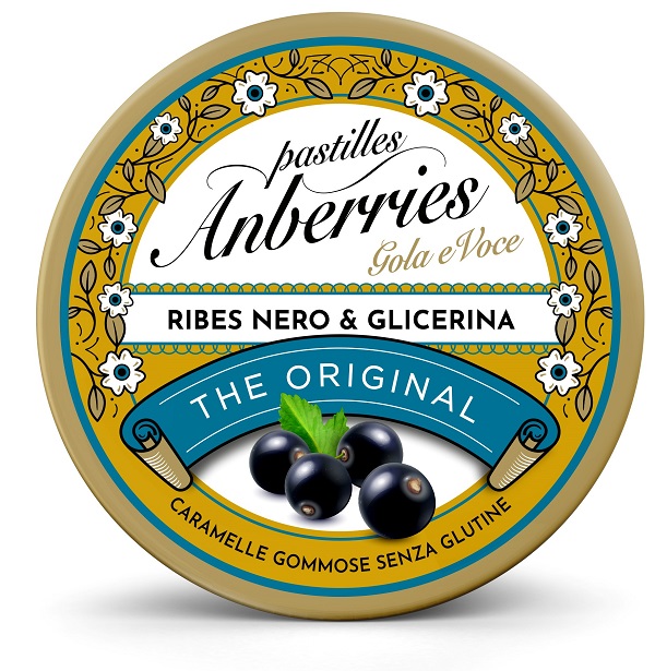 ANBERRIES CLASSICHE RIBES NERO GLICERINA 50 G - Gruppofarmastore.it