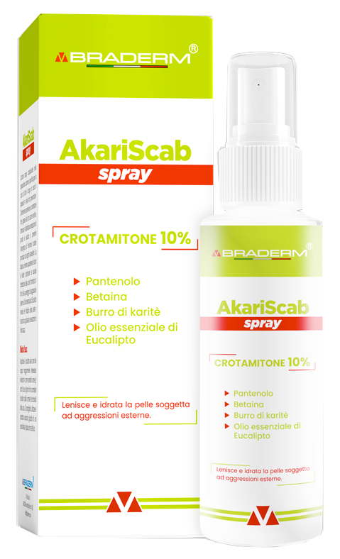 AKARISCAB SPRAY 100 ML BRADERM - Gruppofarmastore.it
