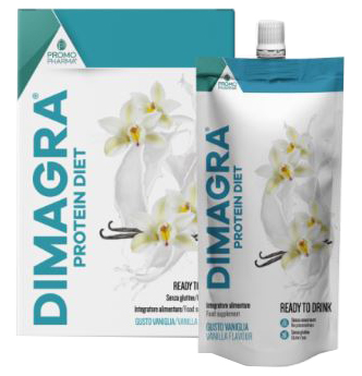 DIMAGRA PROTEIN DIET VANIGLIA 7 PEZZI DA 220 G - Gruppofarmastore.it