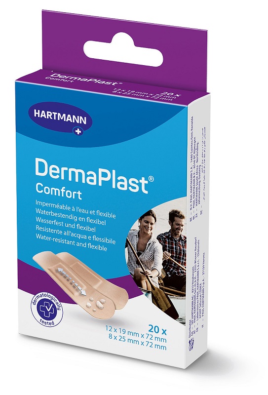 DERMAPLAST COMFORT CEROTTO 2 FORMATI 20 PEZZI - Gruppofarmastore.it