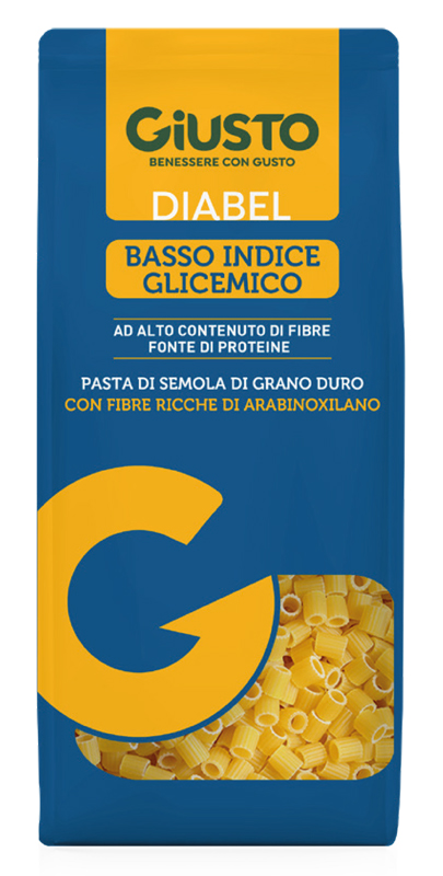 GIUSTO DIABEL BASSO INDICE GLICEMICO PASTA DITALINI 400 G - Gruppofarmastore.it