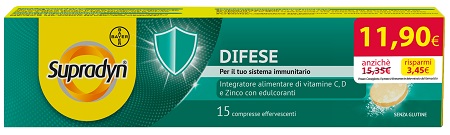 SUPRADYN DIFESE 15 COMPRESSE PROMO - Gruppofarmastore.it
