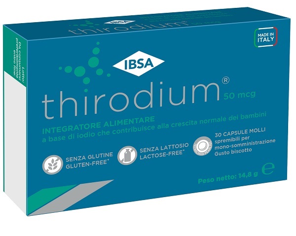 THIRODIUM 50MCG 30 CAPSULE MOLLI NUOVA FORMULAZIONE - Gruppofarmastore.it