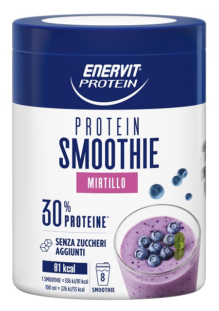ENERVIT PROTEIN SMOOTHIE MIRTILLO 320 G - Gruppofarmastore.it