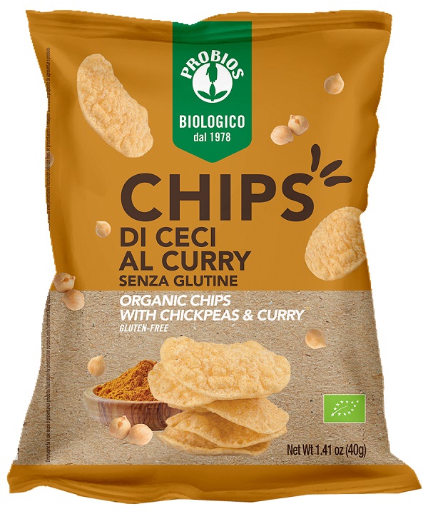 PROBIOS CHIPS CECI CURRY 40 G - Gruppofarmastore.it